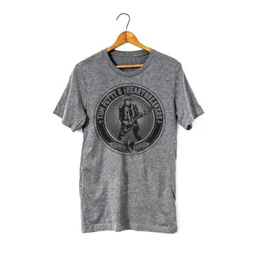 Tom Petty and The Heartbreakers - Live Anthology Album Art - Triblend Heather Gray T-Shirt