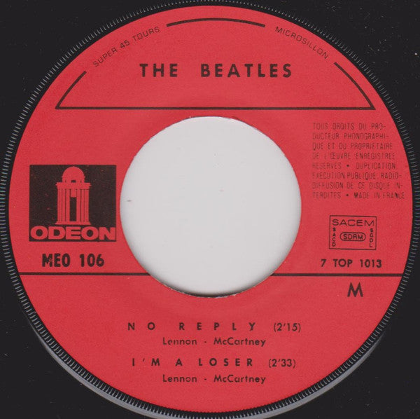 Beatles, Les - Les Beatles 1965 (French Pressing) (SACEM symbol on right side of label, EP, Repress) (Pre-Loved)