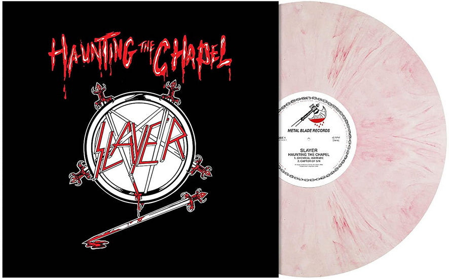 Slayer - Haunting The Chapel (Red, White Vinyl)
