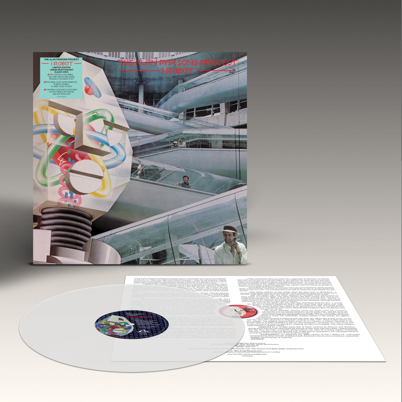 Parsons, Alan - I Robot (Clear, 180 Gram Vinyl, Gatefold, Half-Speed Mastering)