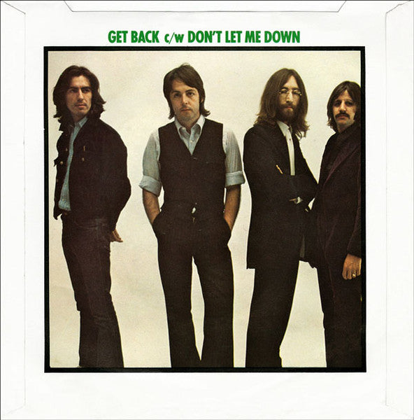 Beatles, The - Get Back c/w Don't Let Me Down (UK Pressing) (1976, Reissue, Mono) (Pre-Loved)