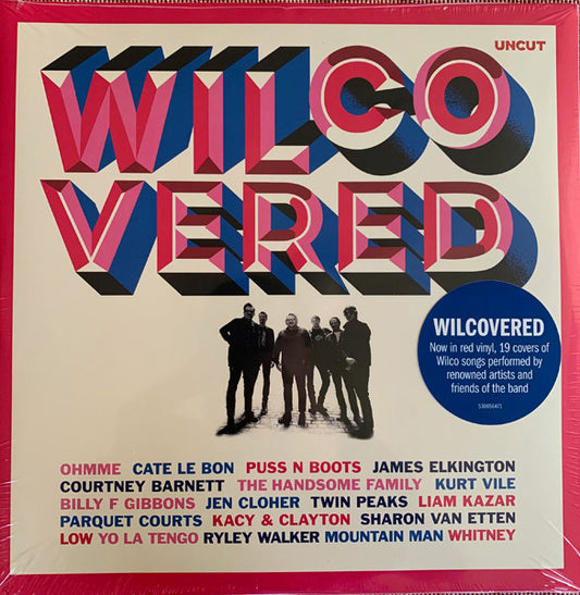 Various Artists - Wilcovered (Limited Edition, 2 x Vinyl, Red Vinyl) (Pre-Loved)