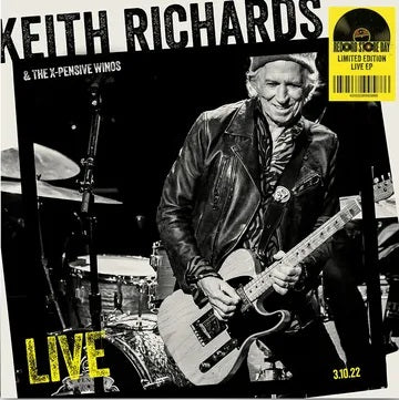 Richards, Keith & The X-Pensive Winos - Live 3.10.22 (EP) (Red Vinyl) (RSD 2025)