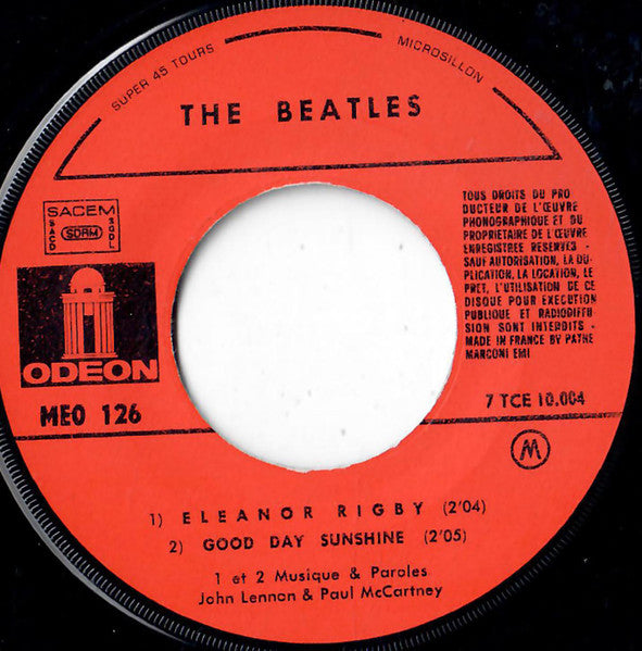 Beatles, The - Yellow Submarine (French Pressing) (7", EP, Repress) (Pre-Loved)
