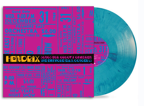Hendrix, Jimi - Songs For Groovy Children: Fillmore East Concerts (Blue, Violet Swirl Vinyl) (RSD Black Friday 2024)
