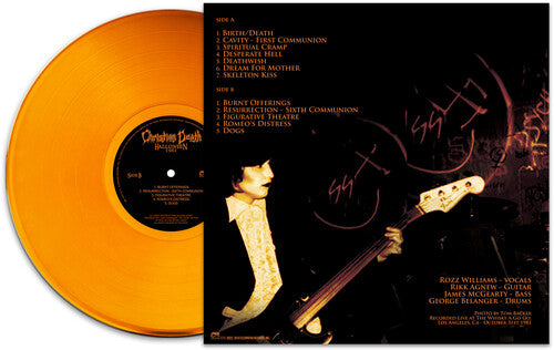 Christian Death - Halloween 1981 (Limited Edition, Orange Vinyl)