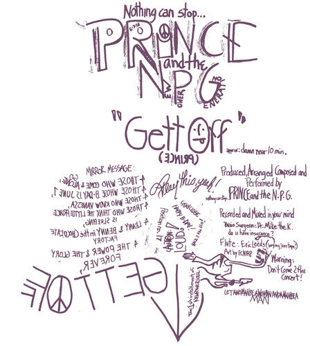 Prince & New Power Generation - Gett Off (One-Sided, 12" Single) (RSD Black Friday 2023)