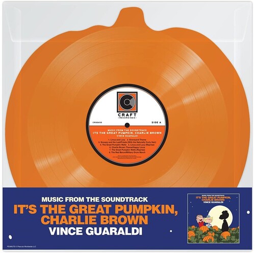 Guaraldi, Vince - It's the Great Pumpkin, Charlie Brown (Pumpkin-Shaped Orange Vinyl)