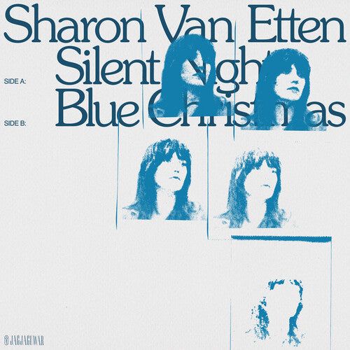 Van Etten, Sharon - Silent Night / Blue Christmas (Clear Blue Vinyl, 7")