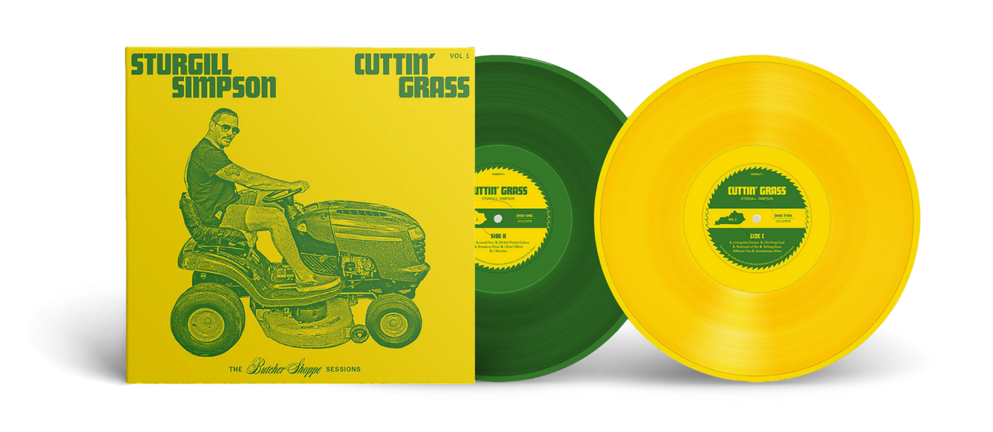 Simpson, Sturgill - Cuttin' Grass (Indie Exclusive, Green and Yellow Vinyl)