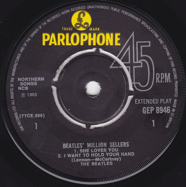 Beatles, The - The Beatles' Million Sellers (UK Pressing) (Pre-Loved)
