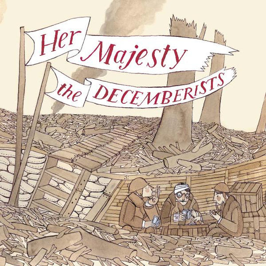Decemberists, The - Her Majesty The Decemberists (Indie Exclusive, Peach Vinyl, Poster)