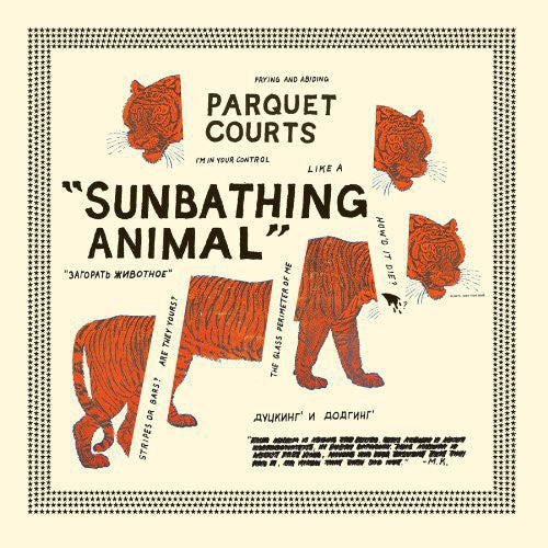 Parquet Courts - Sunbathing Animal (Orange Vinyl)