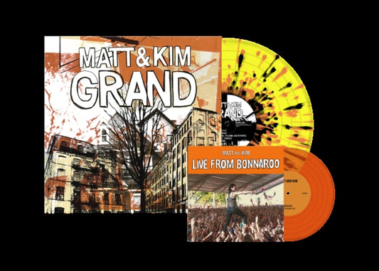 Matt & Kim - Grand (With Bonus 7", Yellow, Orange)