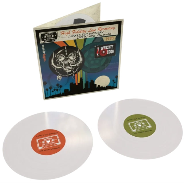Motorhead - Lost Tapes Vol. 7: Lemmy's 50th Birthday, Live In West Hollywood, 1995 (Clear Vinyl) (RSD 2026)