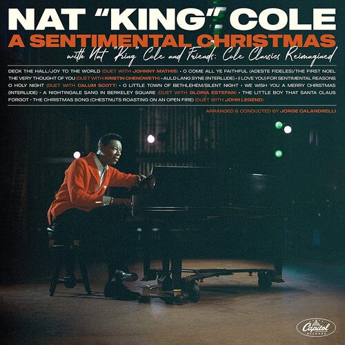 Cole, Nat King - A Sentimental Christmas With Nat King Cole And Friends (Limited Edition, Red Vinyl)