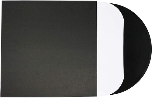 Big Fudge - BFRJ-B-12x20US 12-inch Vinyl LP Record Blank Jackets (20 Pack, Matte Black)