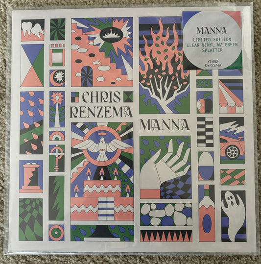 Renzema, Chris - Manna (Limited Edition, Clear With Green Splatter Vinyl) (Pre-Loved)