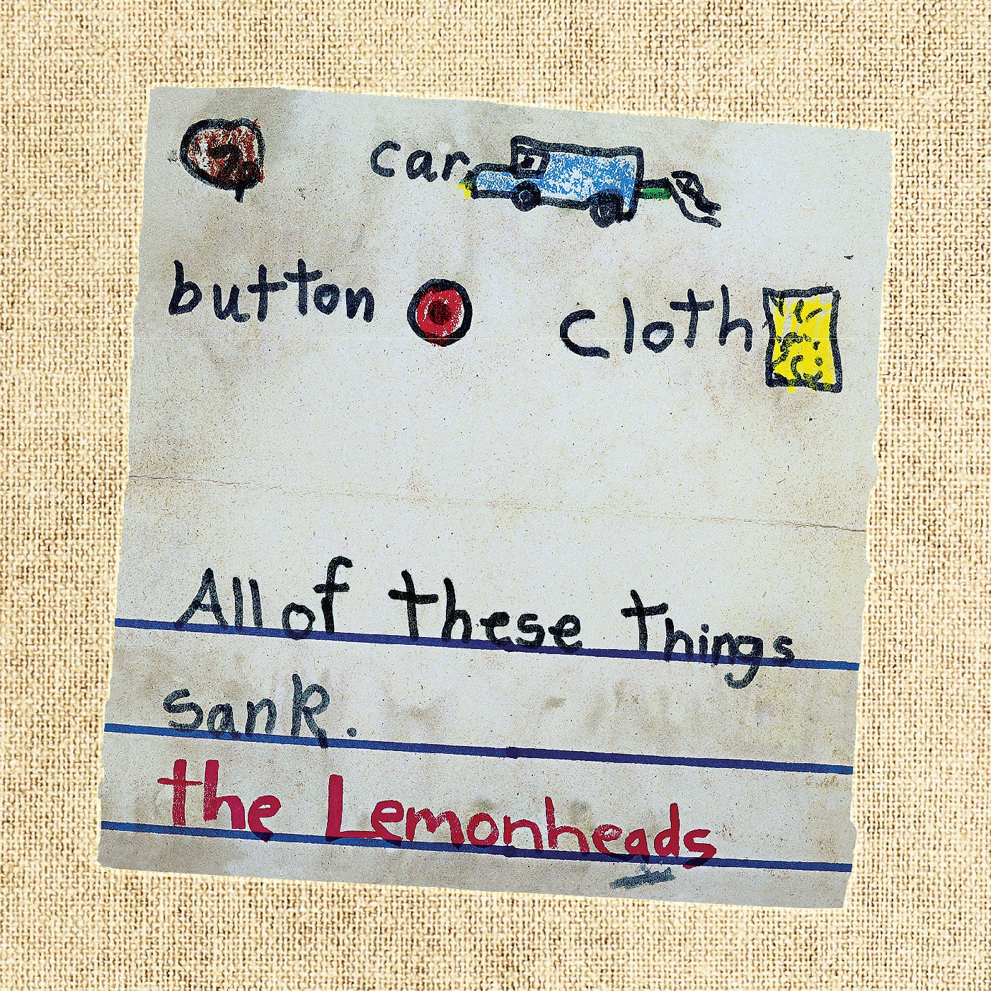 Lemonheads, The - Car Button Cloth (Expanded 'Clothbound' Edition) (Indie Exclusive, Deluxe, Yellow Vinyl)