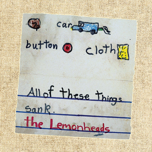 Lemonheads, The - Car Button Cloth (Expanded 'Clothbound' Edition) (Indie Exclusive, Deluxe, Yellow Vinyl)
