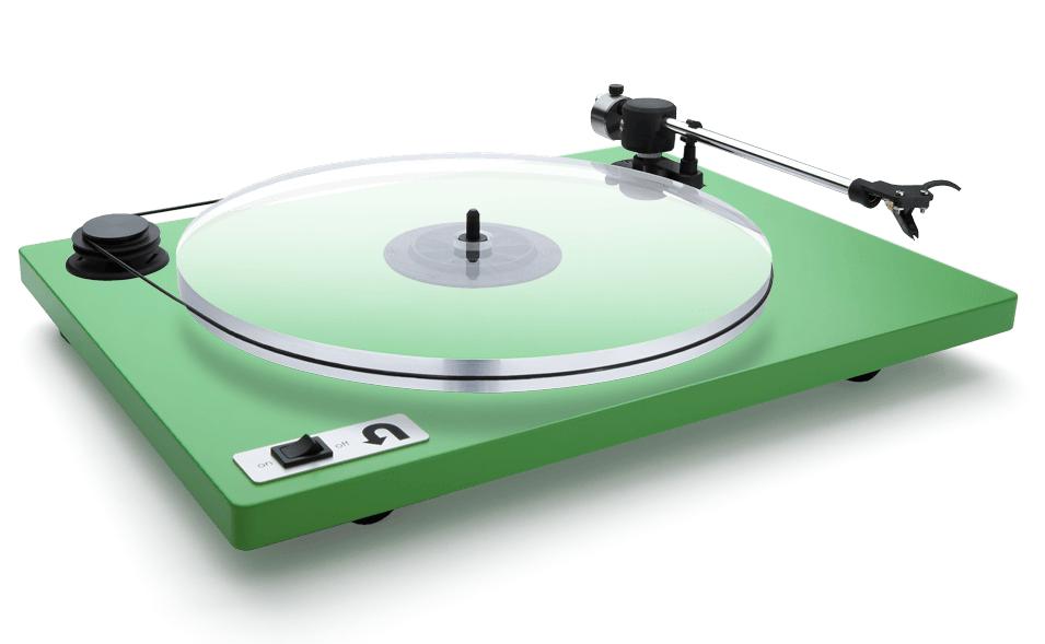 U-Turn - Orbit Plus Turntable - Green (Built-in Preamp)