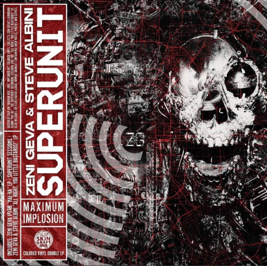 Geva, Zeni / Albini, Steve - Superunit: Maximum Implosion (2LP, Gatefold, Colored Vinyl) (RSD 2026)