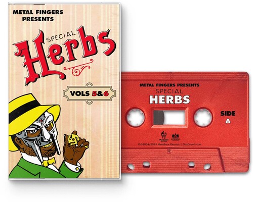 Vol Racket MF Doom - Special Blends Vol. 5 & 6 (Cassette) - Yellow Racket Records