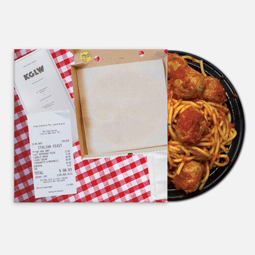King Gizzard & the Lizard Wizard - Italian Feast Pizza & Spaghetti + Meatballs Picture (Deluxe Edition, Colored Picture Disc Vinyl)