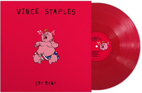 Staples, Vince - Cry Baby (Indie Exclusive, Red Vinyl, Bonus Track)