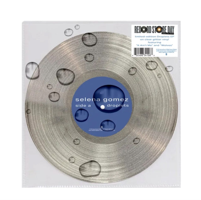 Gomez, Selena - Droplets (EP) (Special Clear Glitter, 10" Vinyl) (RSD 2026)