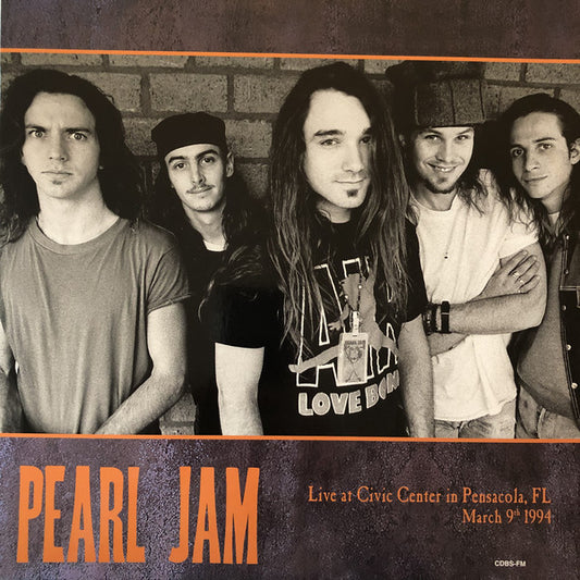 Pearl Jam - Live At Civic Center In Pensacola, FL March 9th 1994