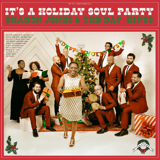 Jones, Sharon & The Dap-Kings - It's A Holiday Soul Party (Candy Cane Color Vinyl)