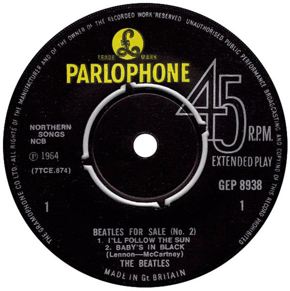 Beatles, The - Beatles For Sale (No. 2) (UK Pressing) (Mono, Repress) (Pre-Loved)