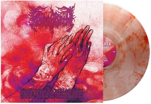 Ghost Bath - Rose Thorn Necklace (Red Swirl Vinyl)