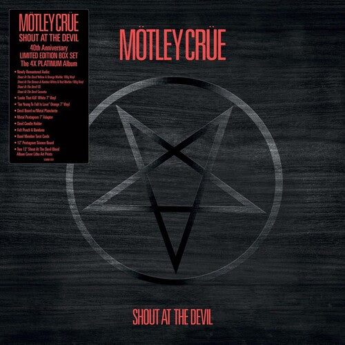Motley Crue - Shout at the Devil (40th Anniversary Box Set) (Orange, Yellow, Red, White)