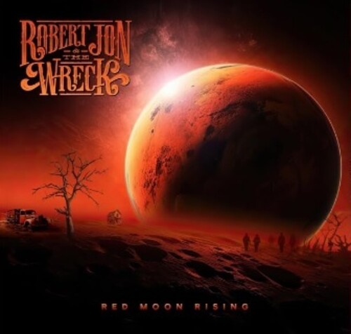 Jon, Robert & The Wreck - Red Moon Rising (Red, Black, Splatter Vinyl)