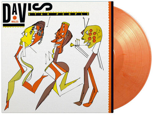 Davis, Miles - Star People (Limited Edition, 180 Gram, Orange & White Marble Colored Vinyl, Import)