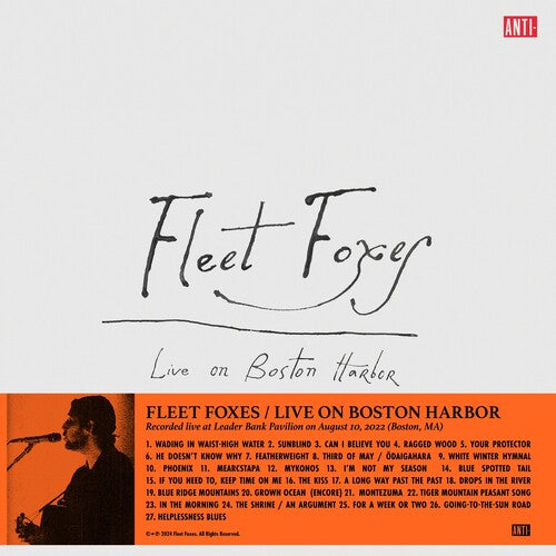 Fleet Foxes - Live On Boston Harbor (RSD 2024)