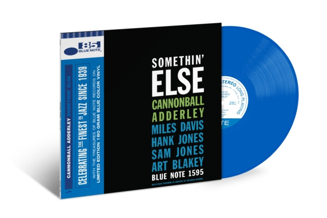 Adderley, Cannonball - Somethin Else (Indie Exclusive, Limited Edition, Blue Vinyl)