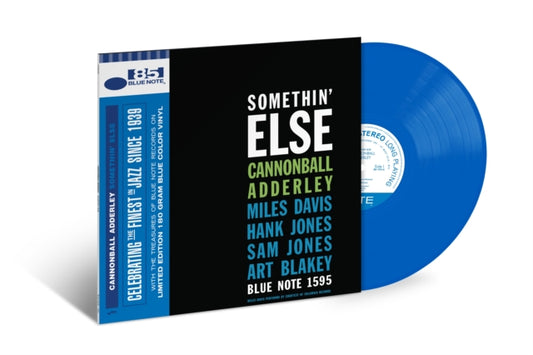 Adderley, Cannonball - Somethin Else (Indie Exclusive, Limited Edition, Blue Vinyl)
