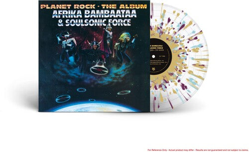 Afrika Bambaataa - Planet Rock - The Album (Limited Edition, Clear Splatter Vinyl, Reissue)