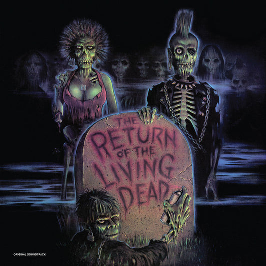 Various ‚Äì Return Of The Living Dead (Limited Edition, Reissue, Bone White and Green Zombie Blood Vinyl) (Pre-Loved)