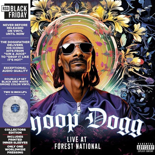 Snoop Dogg - Live At Forest National - 2005 (Obi, Gatefold, Black, White Smoke Vinyl) (RSD Black Friday 2024)