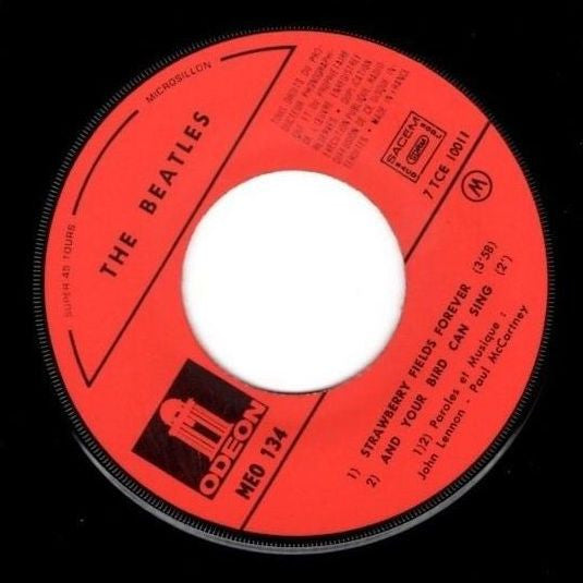 Beatles, The -  Strawberry Fields Forever/Penny Lane (French Pressing) (1971, EP, Reissue) (Pre-Loved)