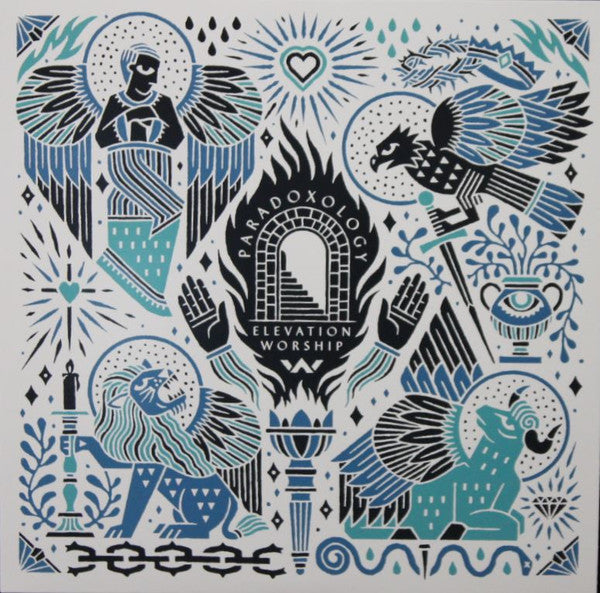Elevation Worship - Paradoxology (Limited Edition, Clear With Turquoise & White Splatter Vinyl) (Pre-Loved)