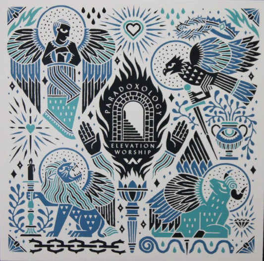 Elevation Worship - Paradoxology (Limited Edition, Clear With Turquoise & White Splatter Vinyl) (Pre-Loved)