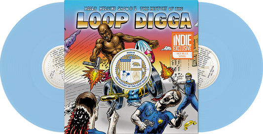 Madlib - Medicine Show No. 5 - History Of The Loop Digga: 1990-2000 (Blue Vinyl, Indie Exclusive)