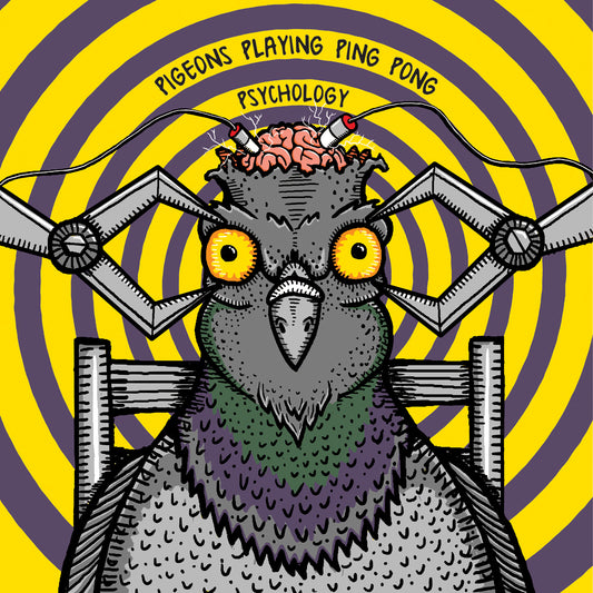 Pigeons Playing Ping Pong - Psychology (180 Gram, Yellow with Purple Splatter Vinyl)