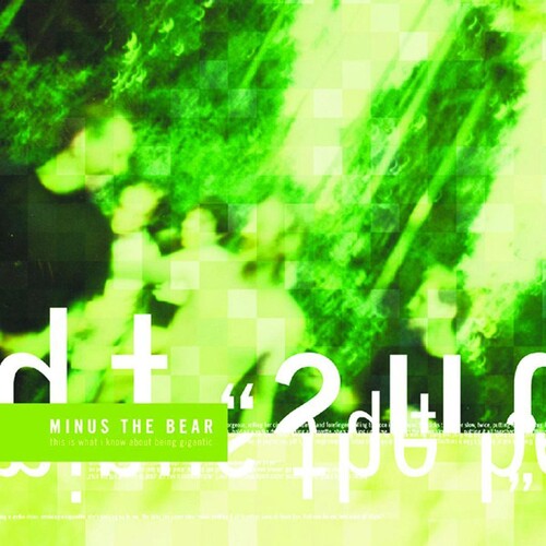 Minus the Bear - This Is What I Know About Being Gigantic (Coke Bottle Clear Vinyl)