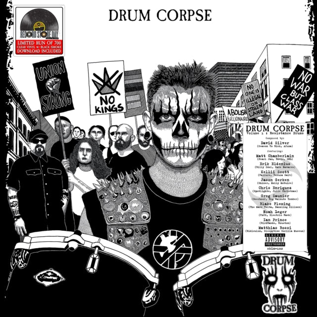 Drum Corpse - Drum Corpse Volume 1: Resistance Drums (EP) (Black Vinyl) (RSD 2026)